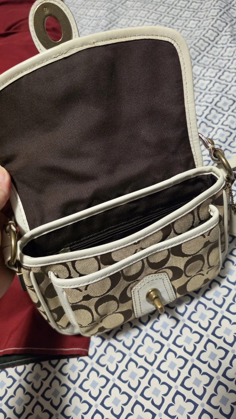 Coach Monogram Crossbody Bag - photo 2