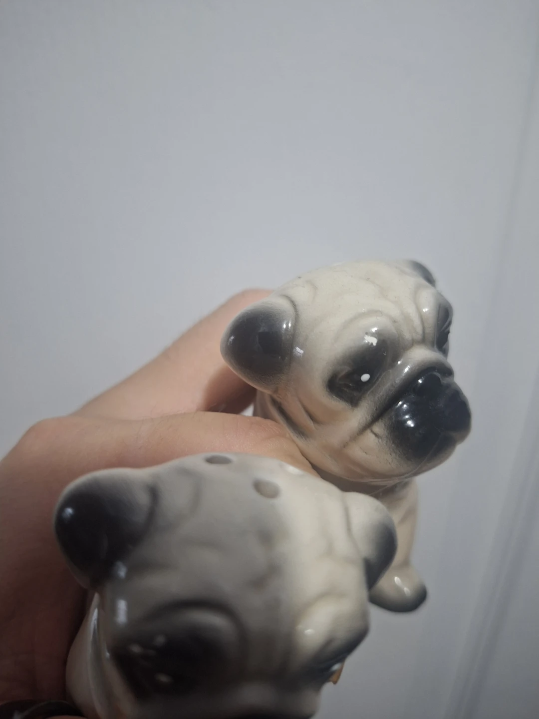 Ceramic Pug Salt and Pepper Shakers - photo 5