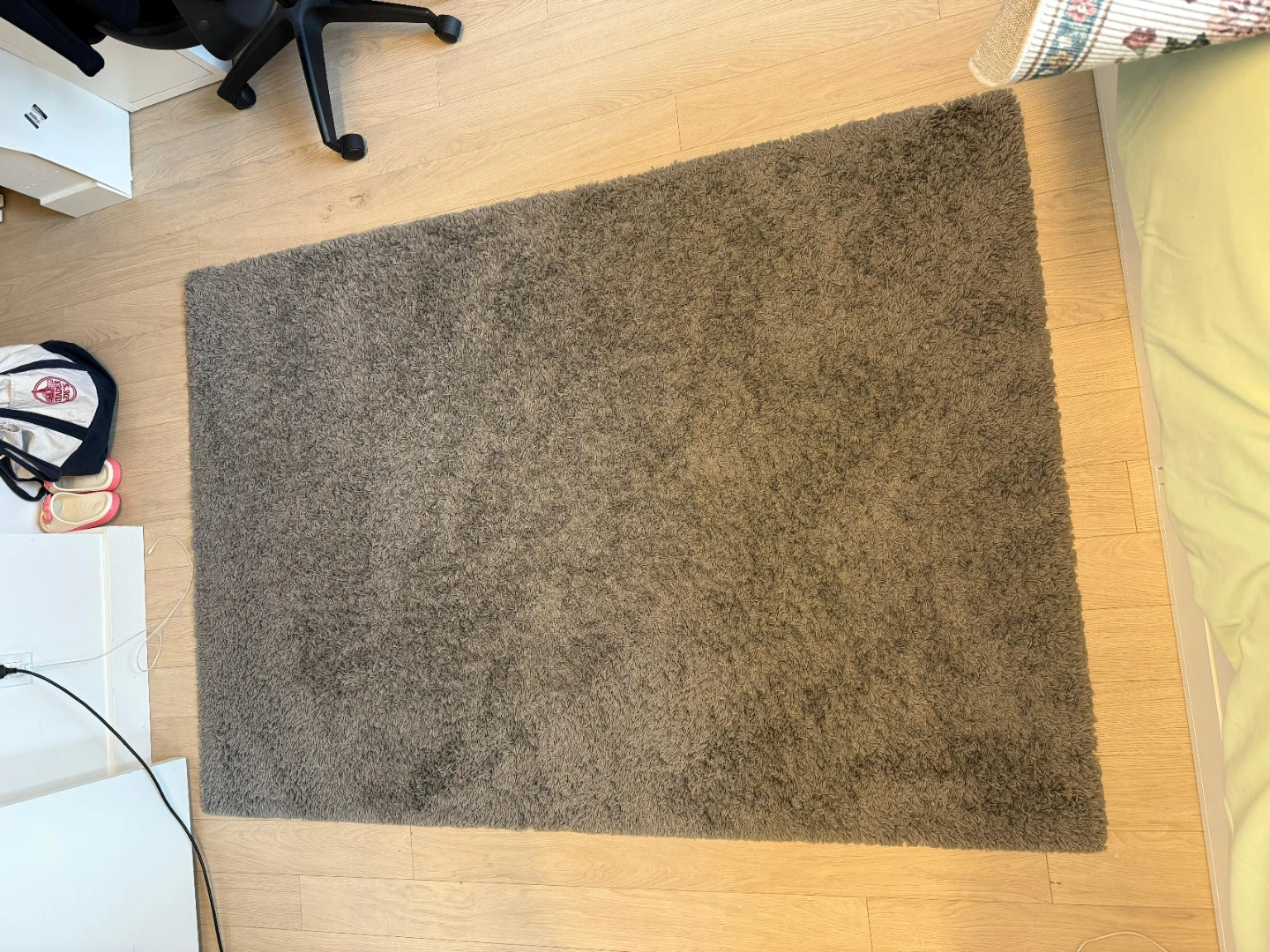 IKEA HAMPEN Rug - Grey 133x195 cm (4'5" x 6'5")
