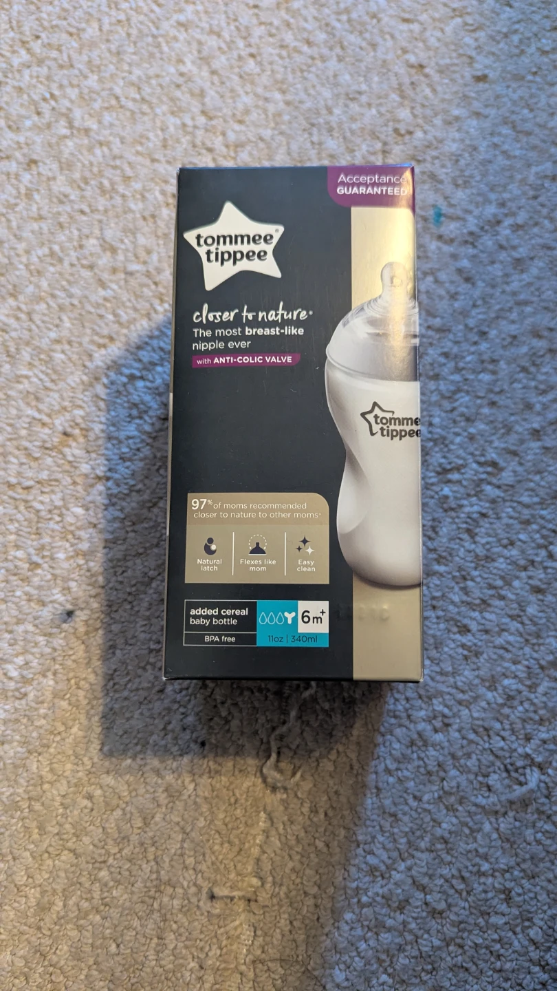 Tommee Tippee Closer to Nature Baby Bottle 11oz/340ml