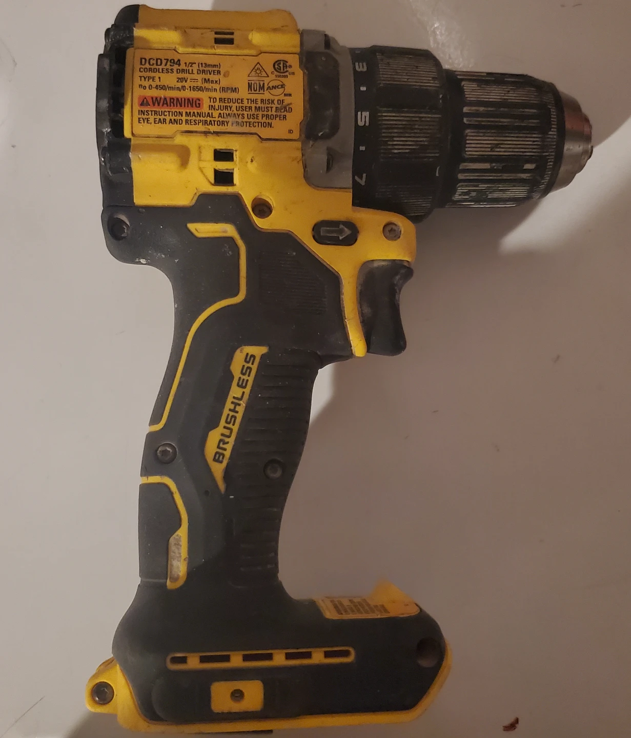 DEWALT DCD794 20V MAX XR Brushless Cordless Drill/Driver - photo 2