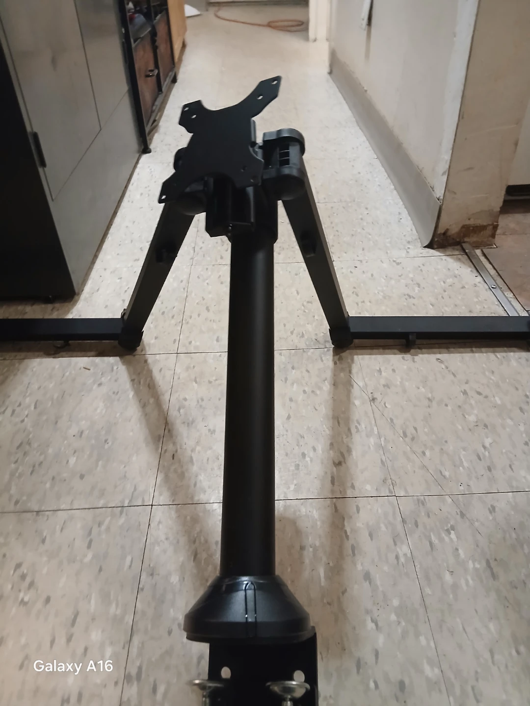 Three Monitor Desk Mount Stand - photo 2