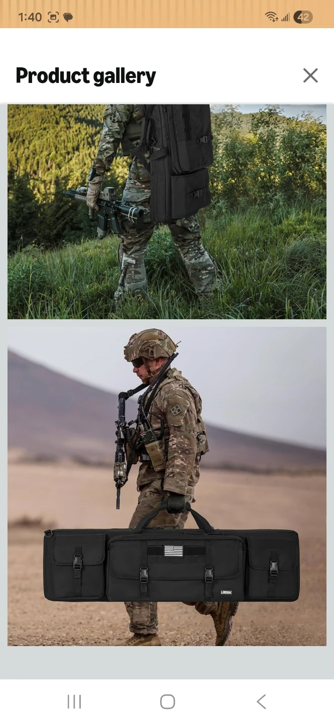 Double gun bag/ backpack - photo 2