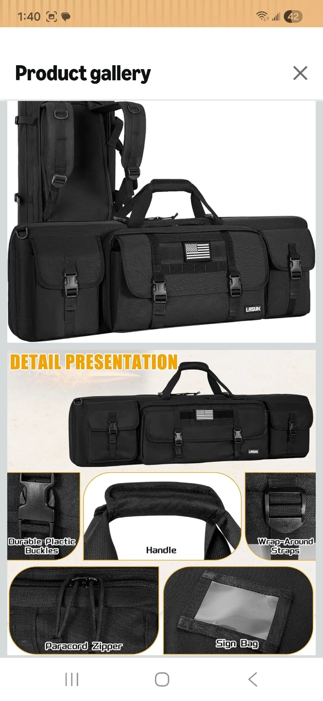 Double gun bag/ backpack - photo 3