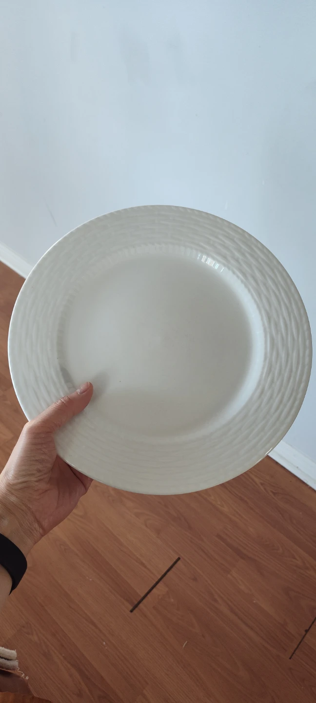 Gibson White Dinner Plate
