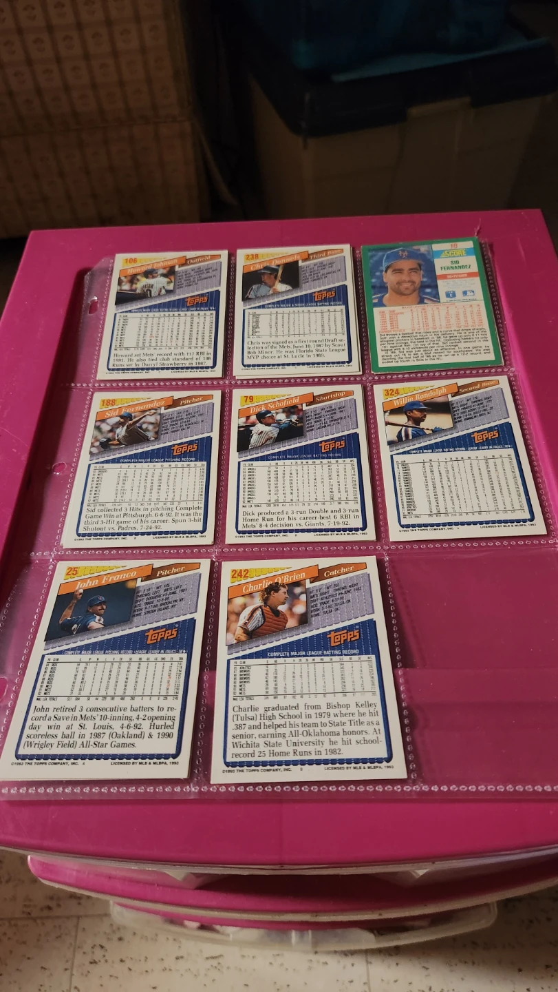 Collection of 15 New York Mets Baseball Cards - photo 4