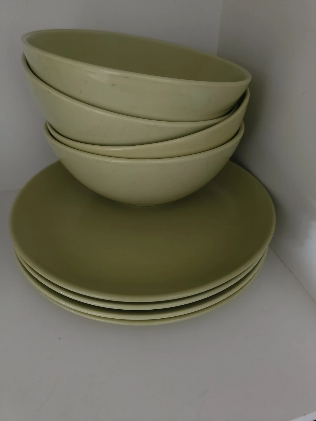 IKEA green dinner set - photo 2
