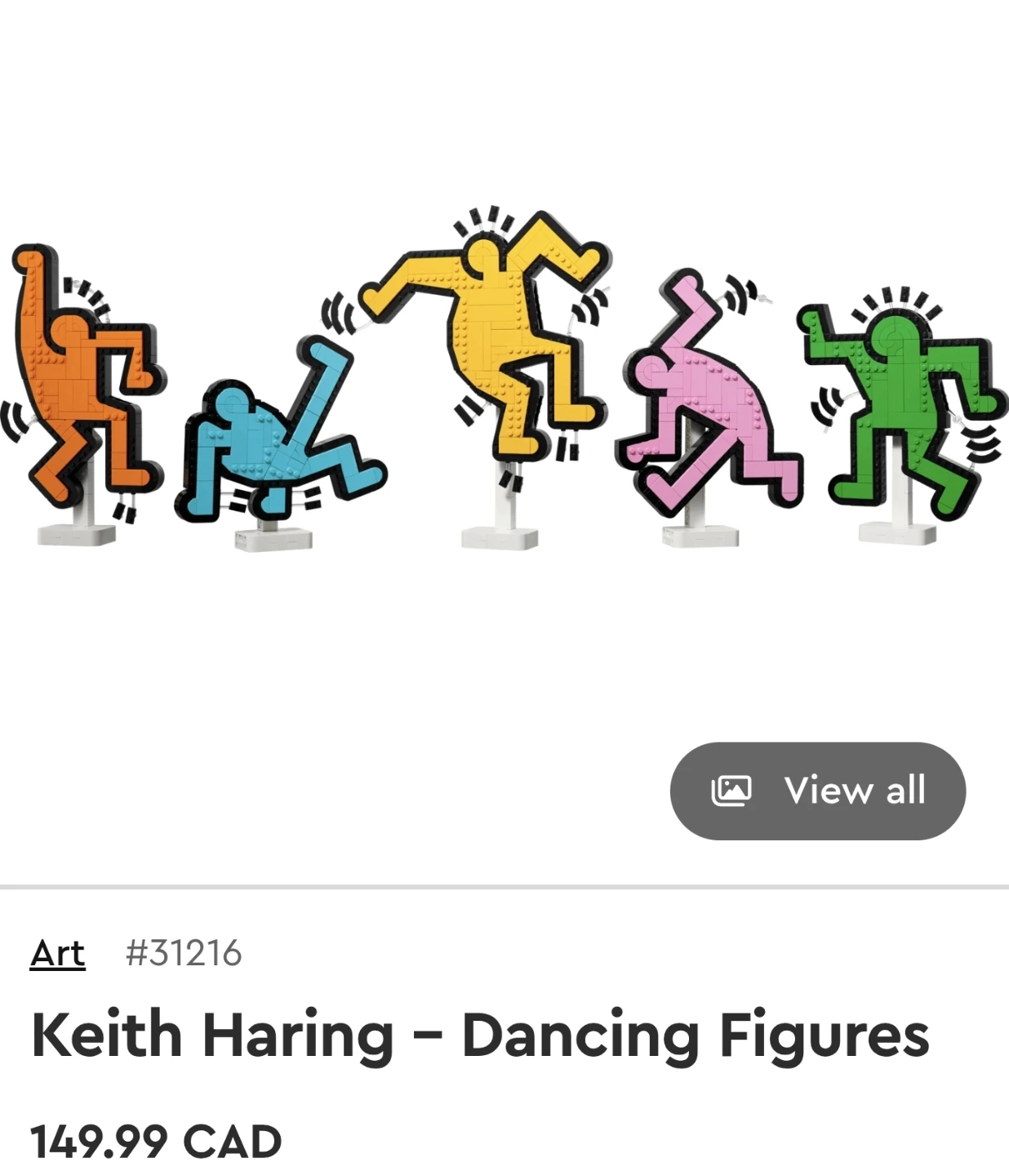 LEGO Art Keith Haring Dancing Figures Set #31216 - photo 2