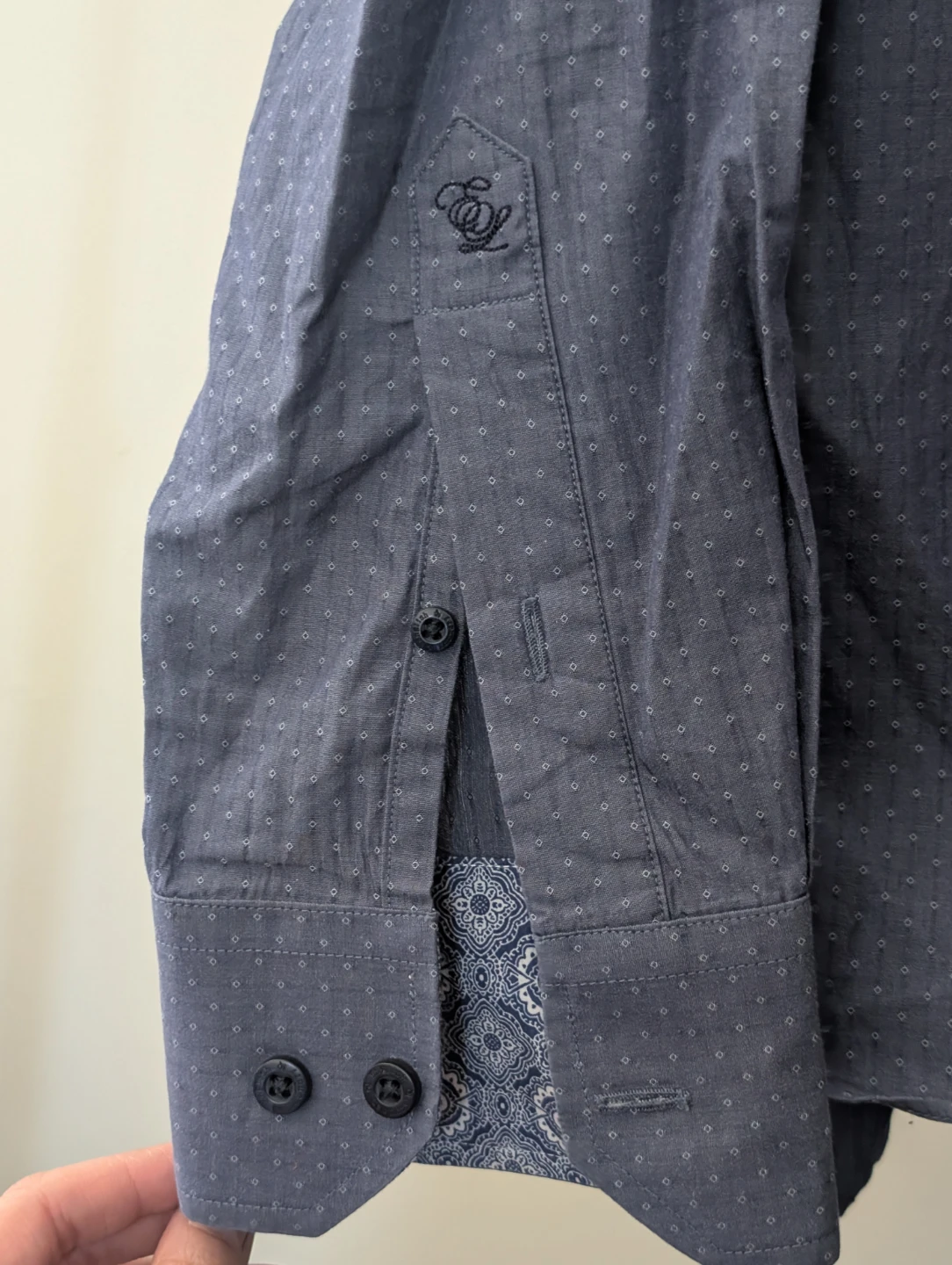 English Laundry Men's Long Sleeve Button-Up Shirt - M/M - photo 5