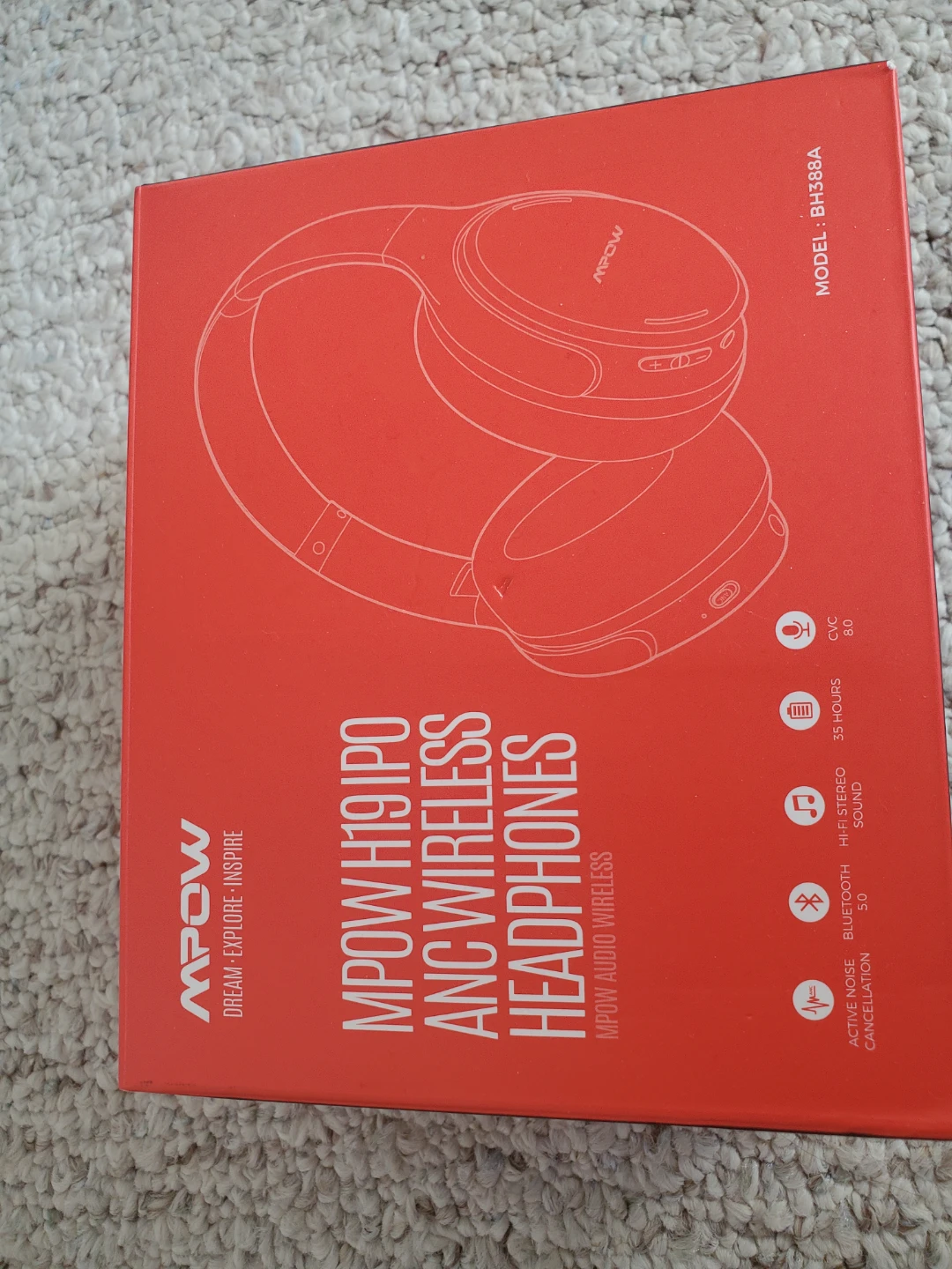 MPOW H19 IPO ANC Wireless Headphones BH388A