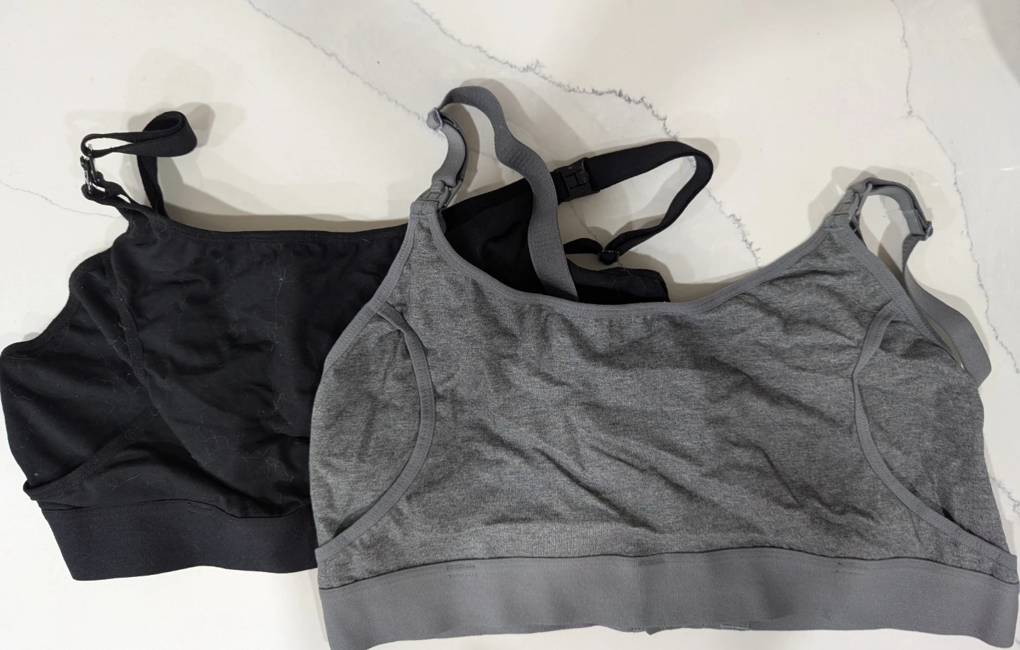 Momcozy Pumping Bra 2 Pack - Black & Grey - photo 2