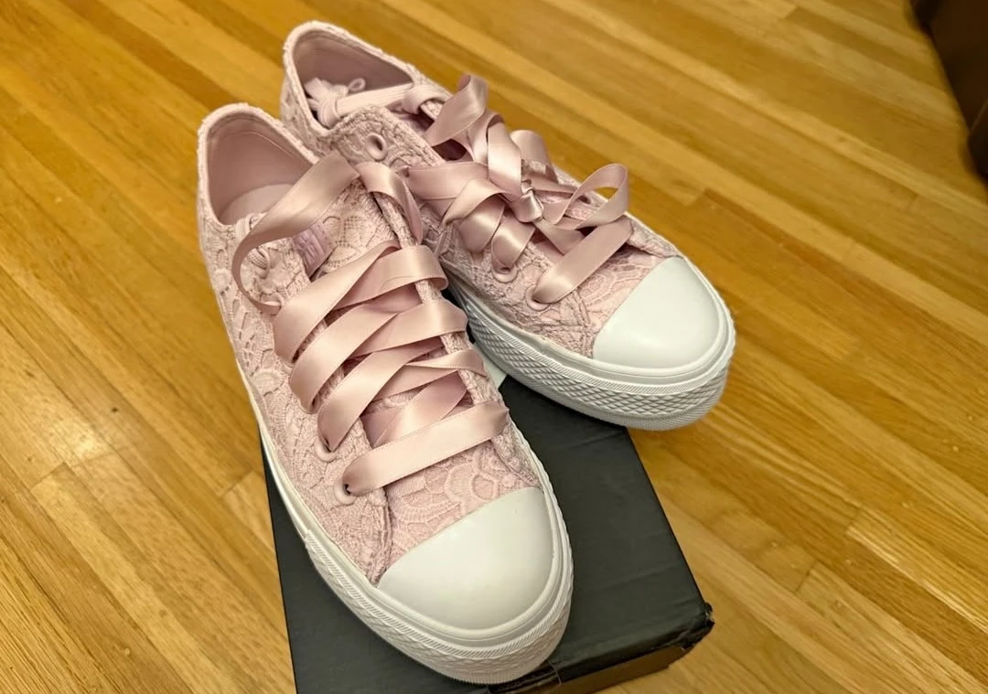 Converse Summit Chuck Taylor All Star Lace Platform Shoes Pink