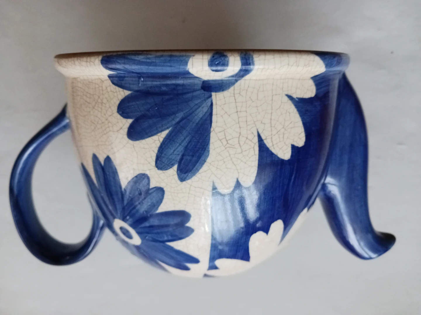 CanHome Blue & White Floral Teapot - photo 3