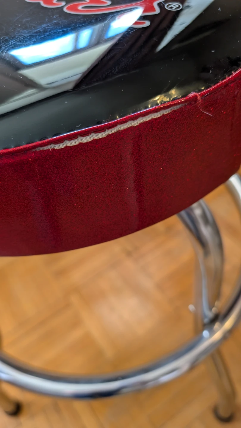 Fender Bar Stool Red Glitter - photo 4