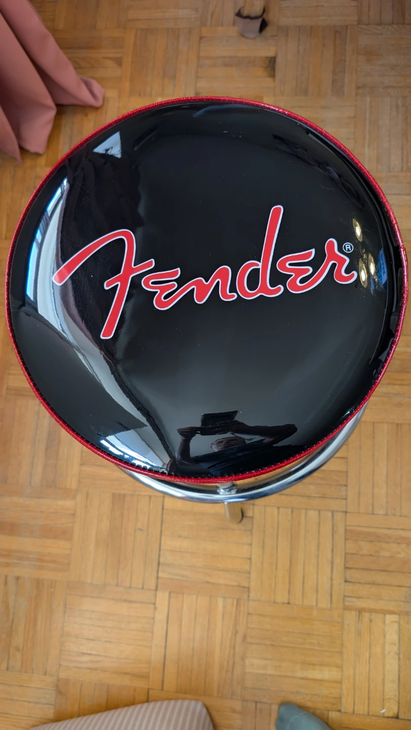 Fender Bar Stool Red Glitter - photo 2
