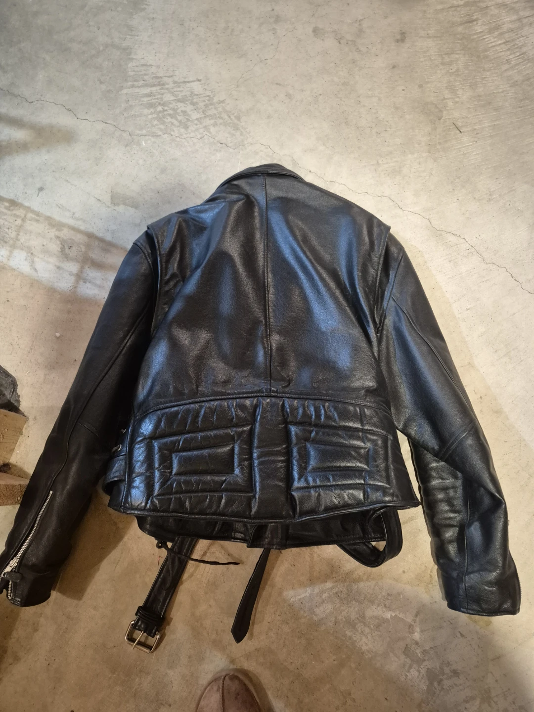 Motorcycle leather Jacket - photo 3