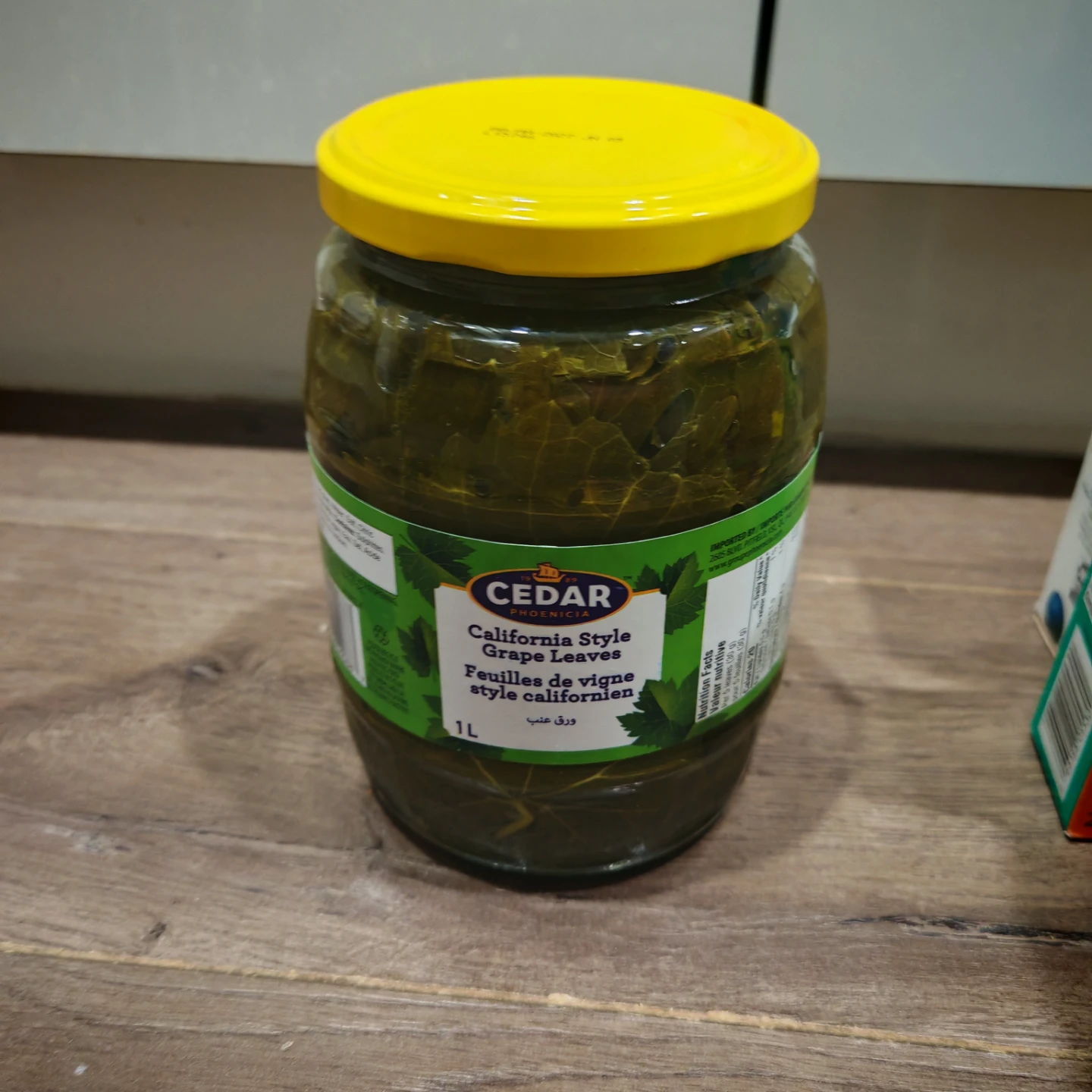 Cedar California Style Grape Leaves 1L