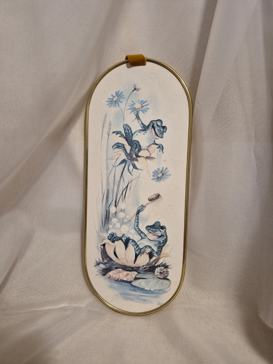 So Cute Vintage Wall Hanging Bathroom Decor