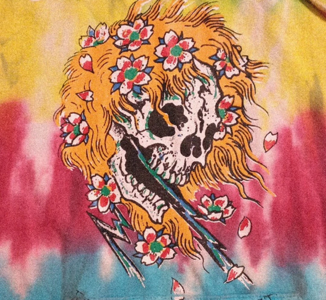 Ed Hardy Tie-Dye Skull Hoodie - photo 3