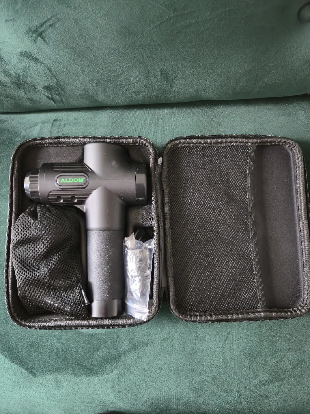 Aldom Massage Gun with Case and Attachments - photo 2