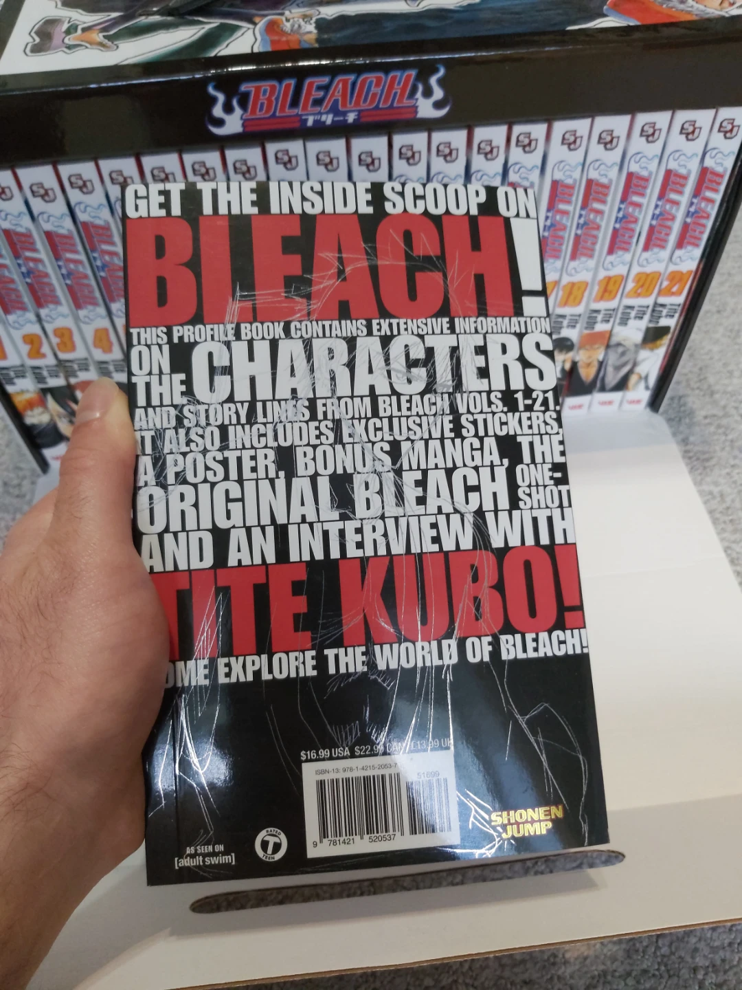 Bleach Manga Box Set Vol 1-21 with Character Book - photo 2