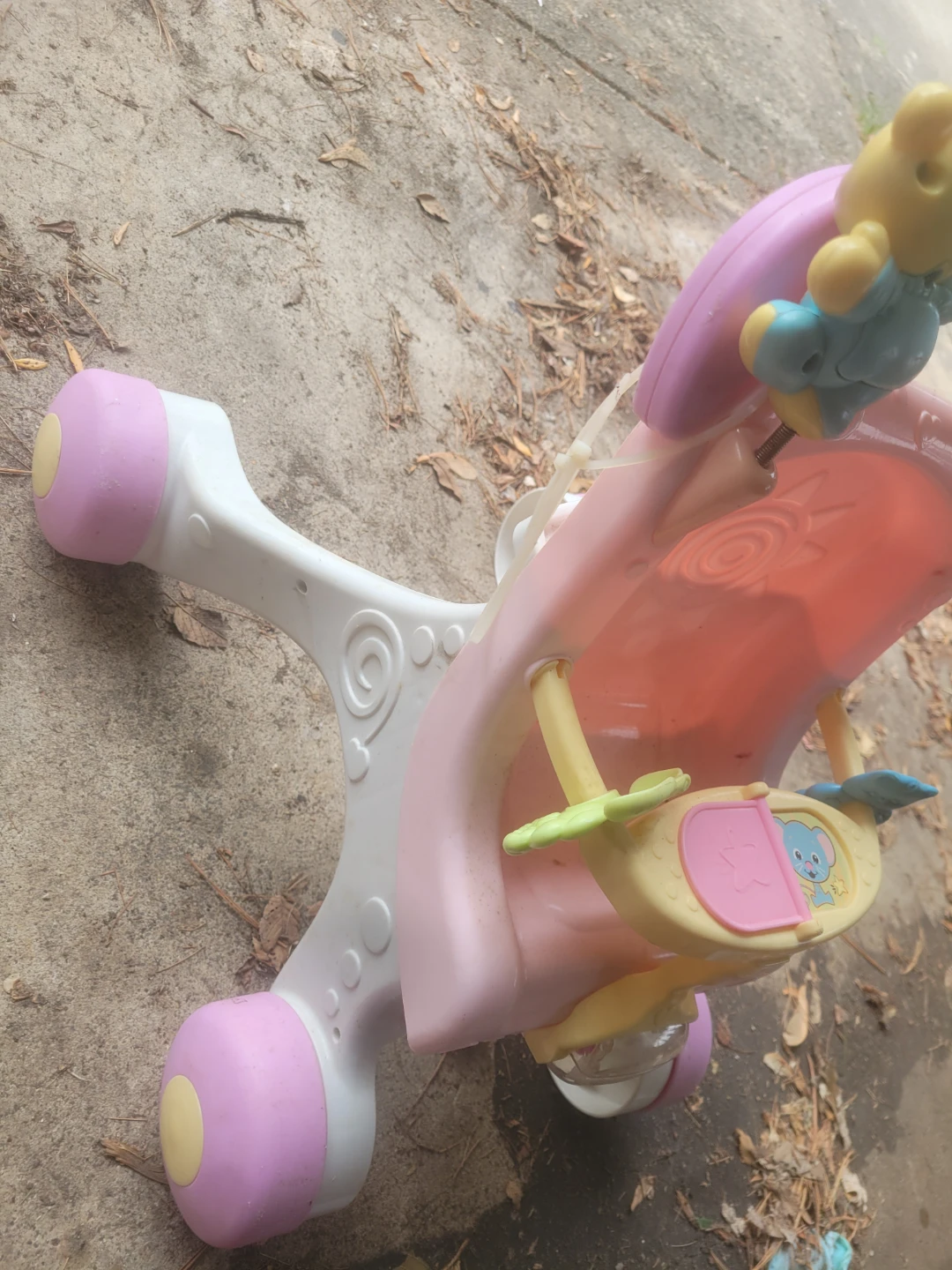 Pink Baby Walker with Toys - photo 3