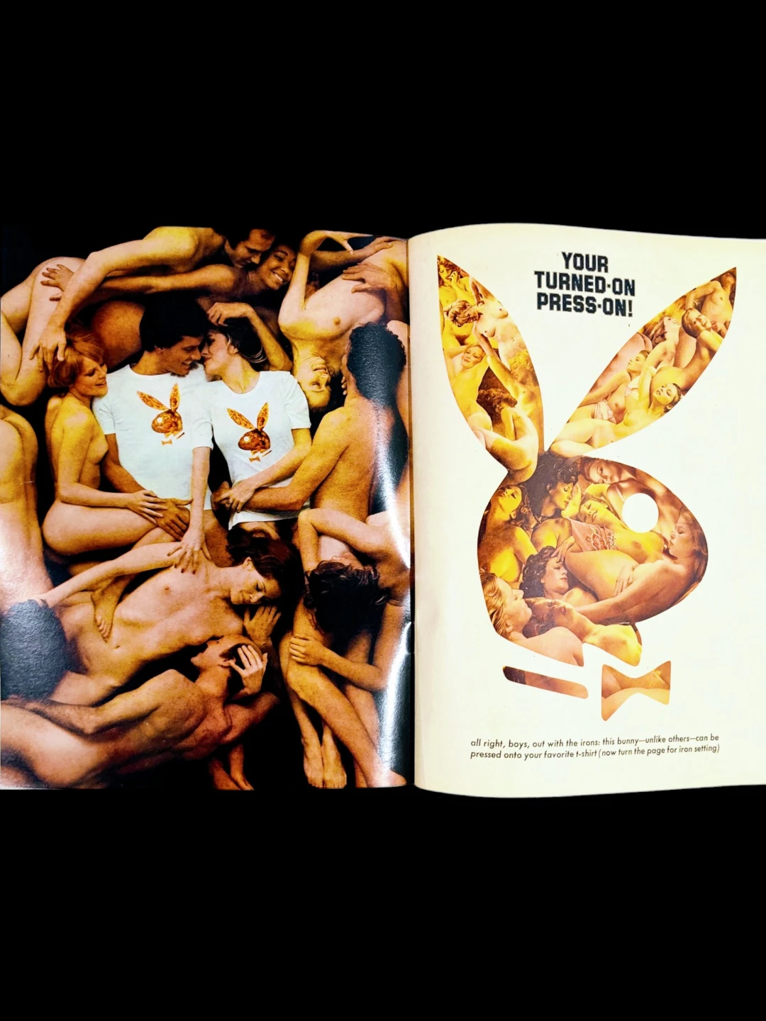 Vintage Rare 1976 Playboy New Screen Print T-Shirt - photo 4