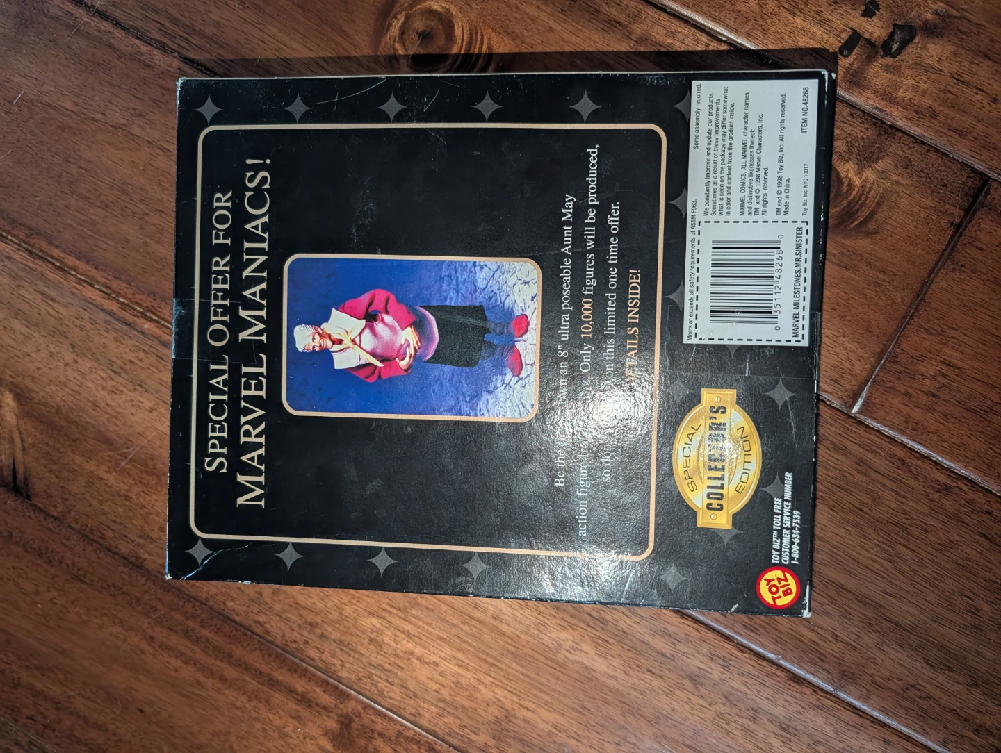 Signed Marvel Milestones Mr. Sinister 8-Inch Figure - photo 4