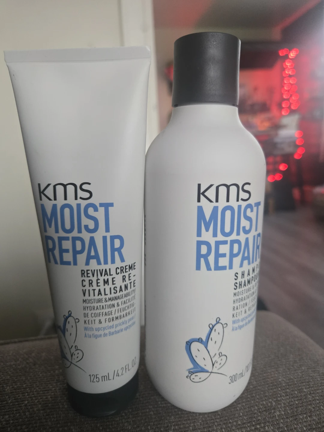 KMS Moist Repair Shampoo and Revival Creme Set