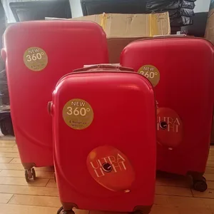 NEW Red Luggage Set with 360 Wheels