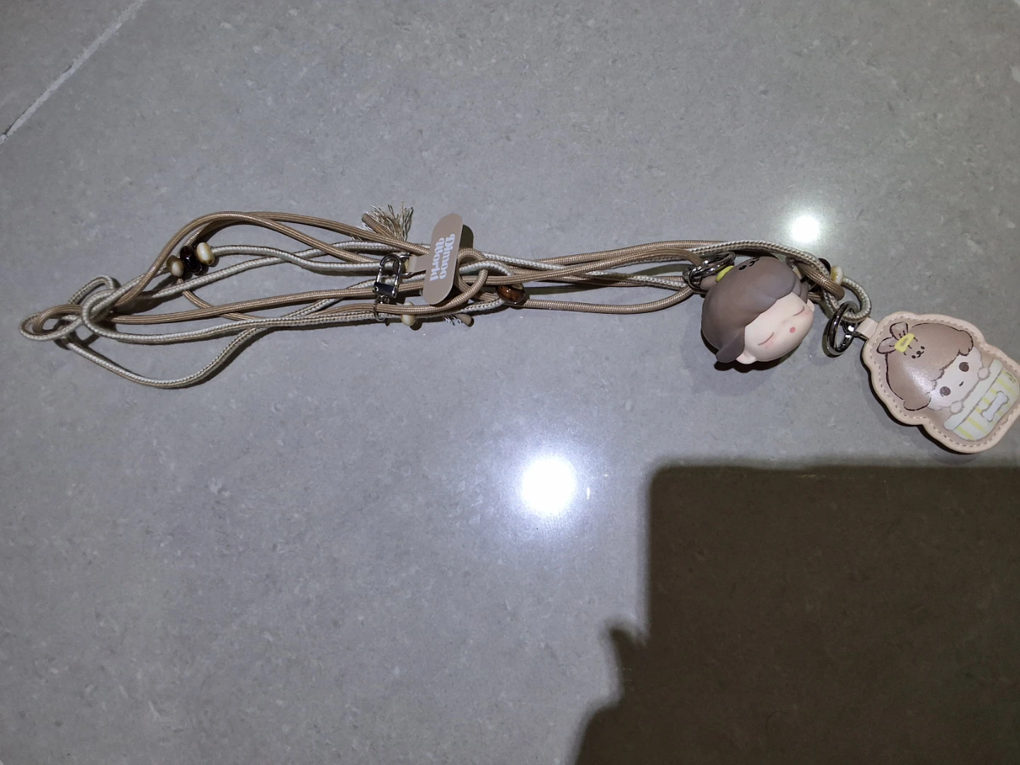 Dimoo world phone strap for popmart brand new never been used