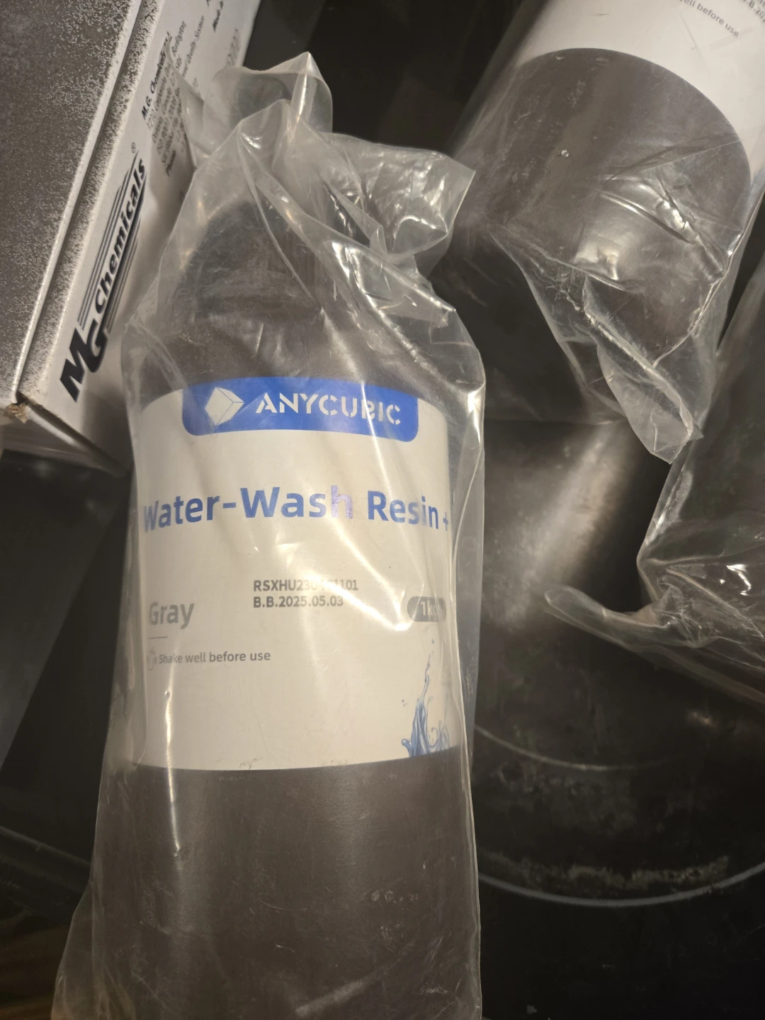 Anycubic Water-Wash Resin+ Gray 1kg - photo 2