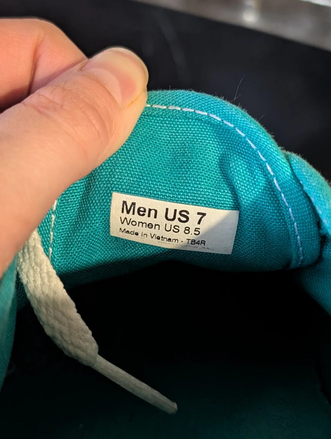 Vans Authentic Teal Canvas Shoes - Men's US 7 - photo 2