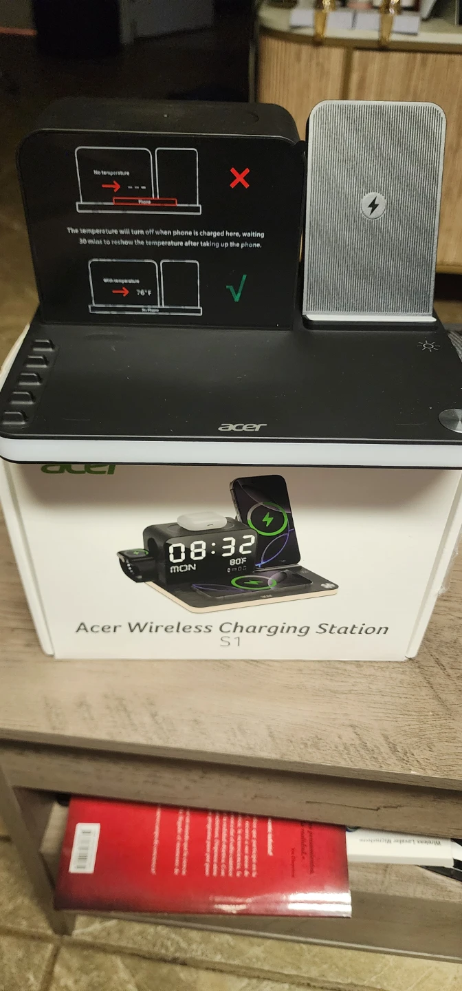 Acer Wireless Charging Station S1 cargador 7en1 - photo 2