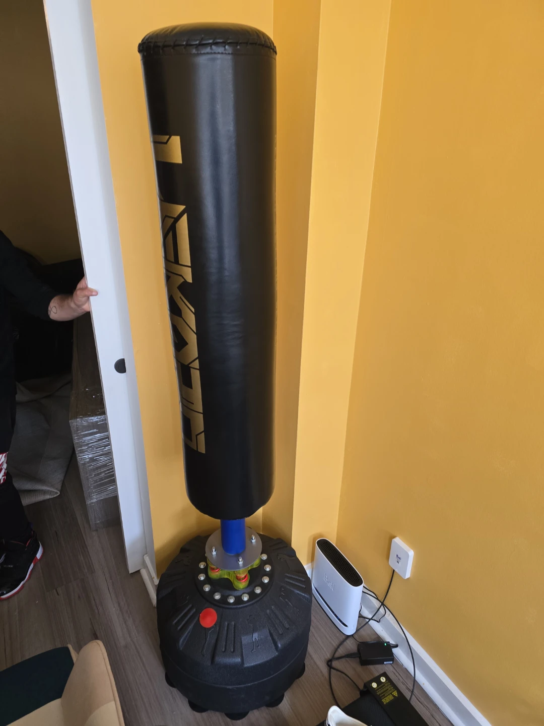 RYOTO Stand Up Punching Bag & Boxing Gloves