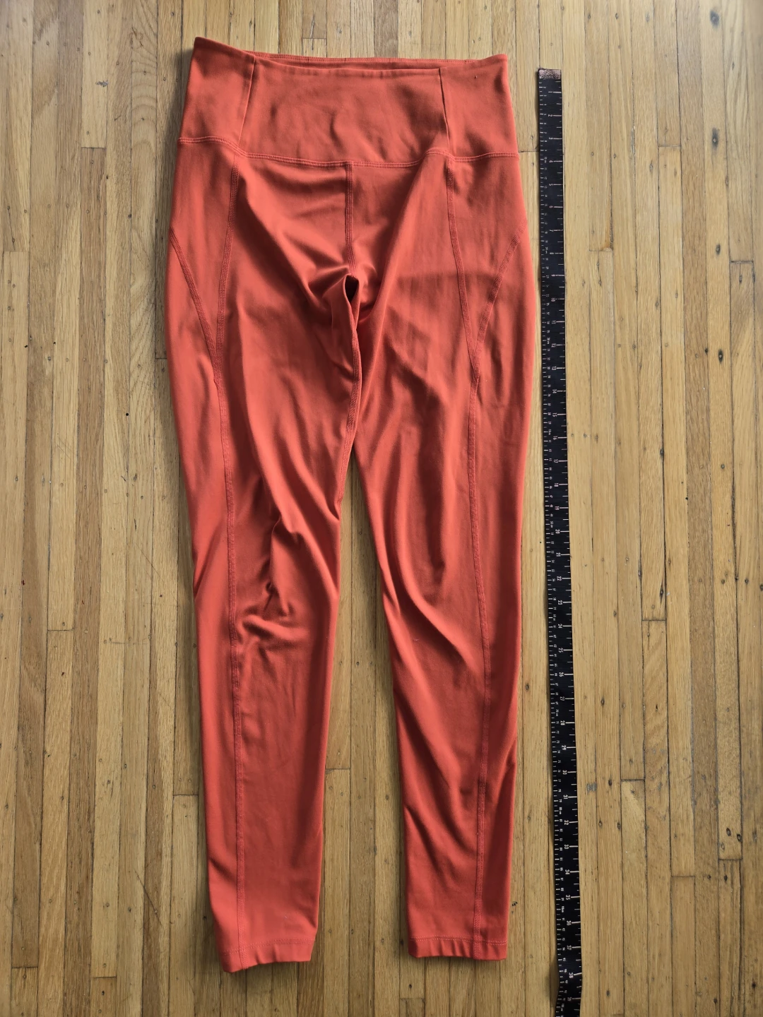 Girlfriend Collective Orange Recycled Leggings M