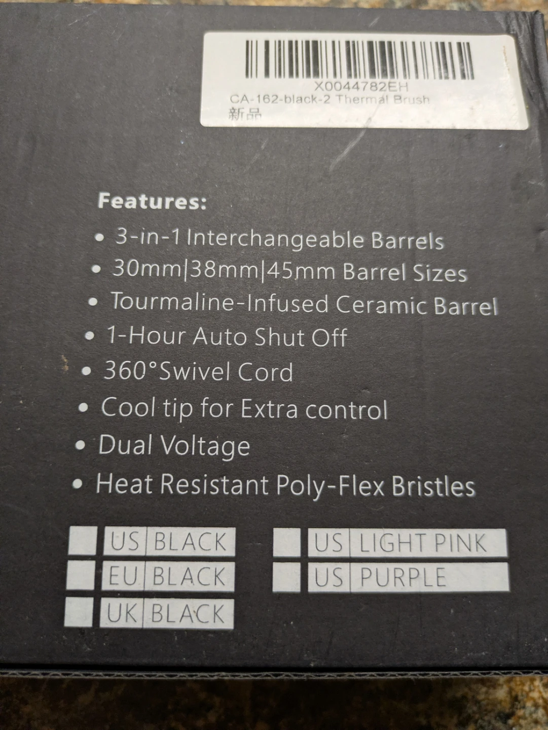 3-in-1 Thermal Brush Hair Styler with Interchangeable Barrels - photo 4