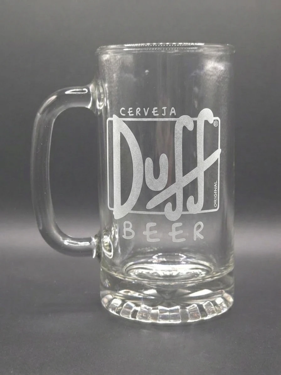 Duff Beer Glass Mug