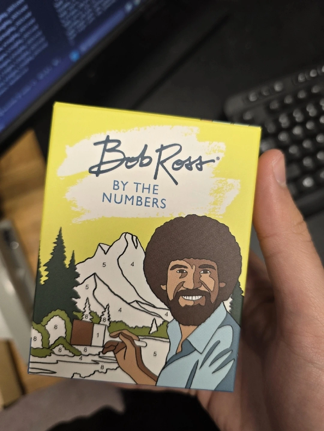 Bob Ross By The Numbers Painting Kit