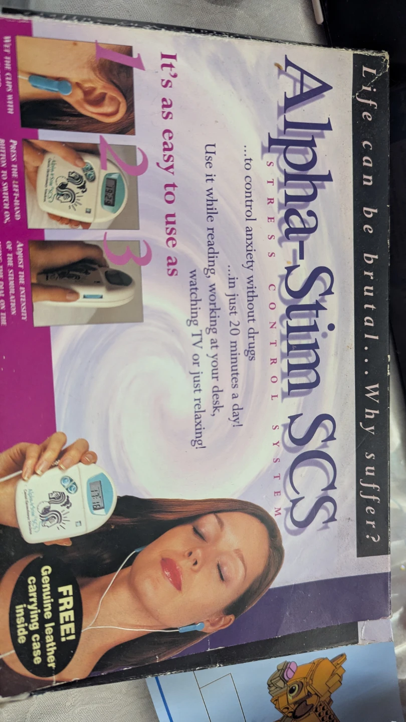 Alpha-Stim SCS Cranial Electrotherapy Stimulator