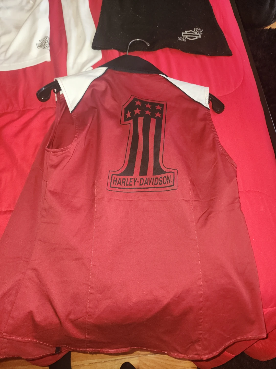 Harley-Davidson Women's Sleeveless Vest - Red - photo 2