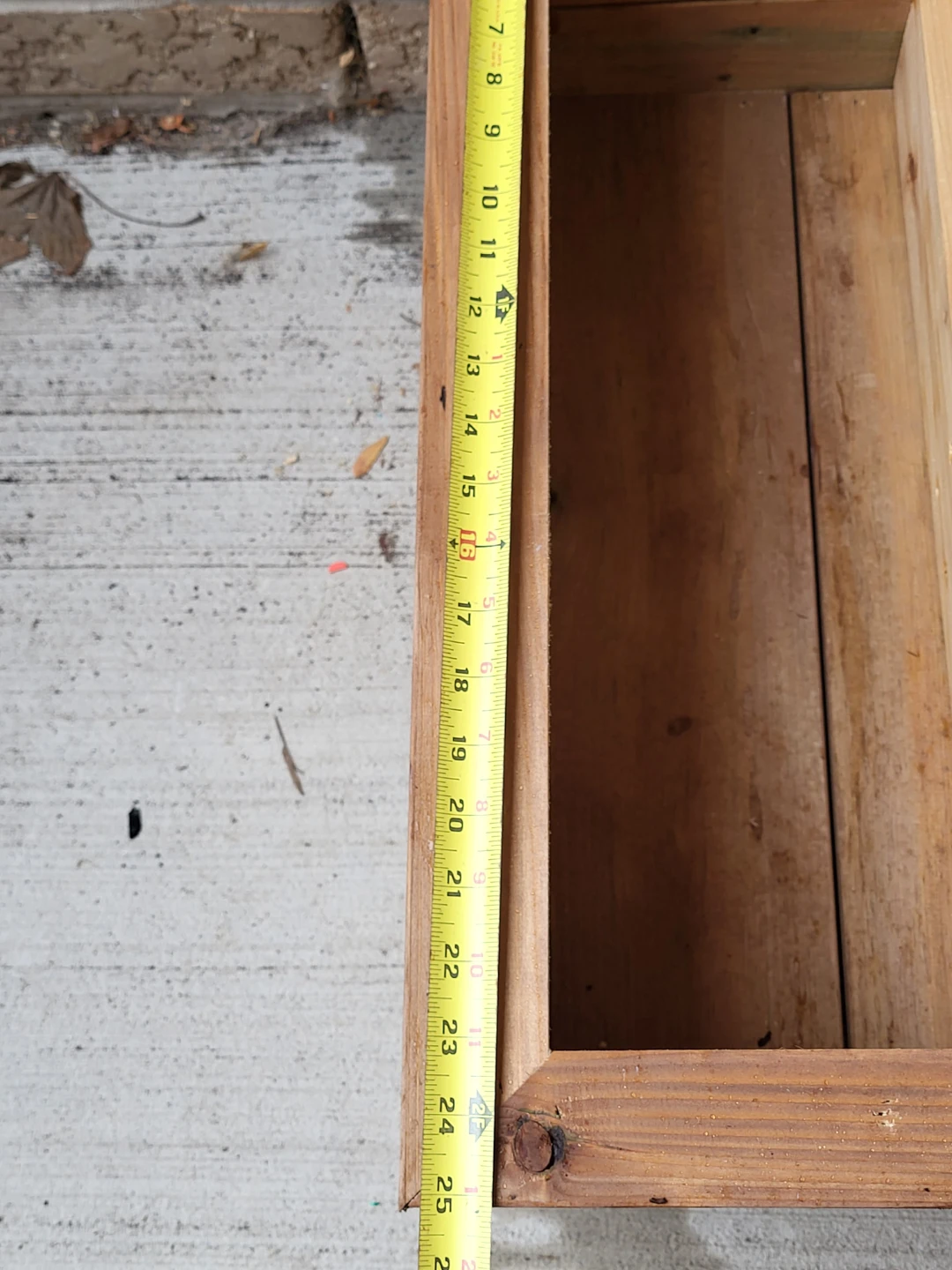 Wooden Garden Patio Planter Box with Post Mount - photo 3