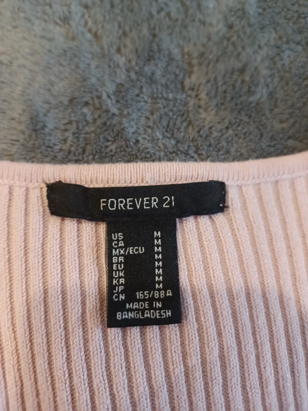 Forever 21 Ribbed Cropped Sweater - Size M - photo 2