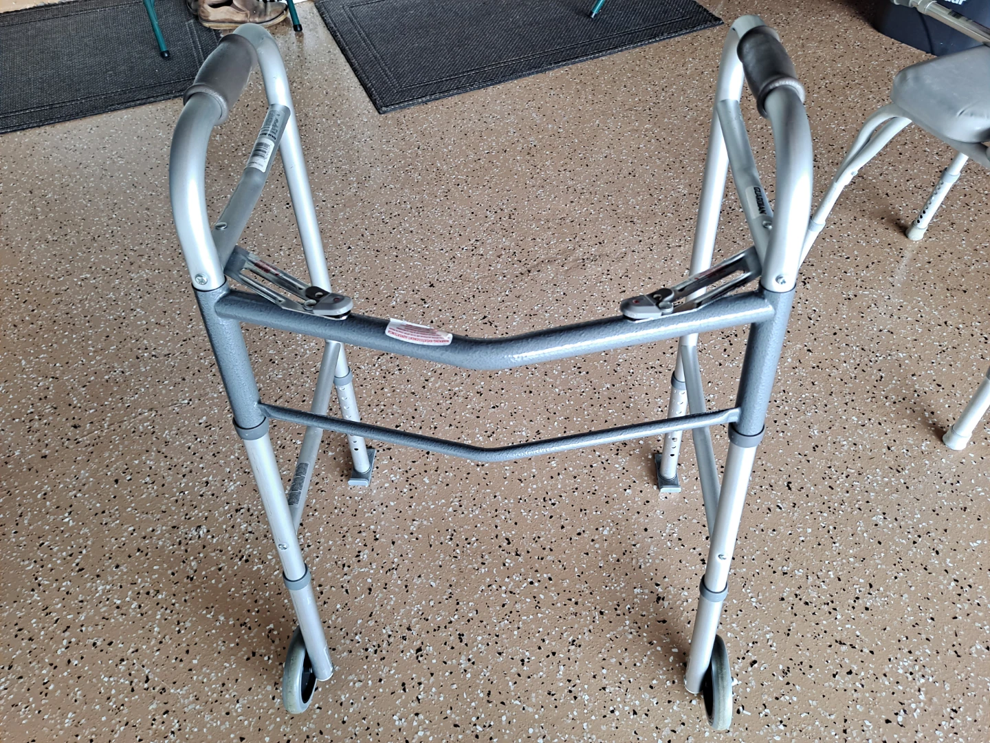 Guardian Folding Walker with Wheels