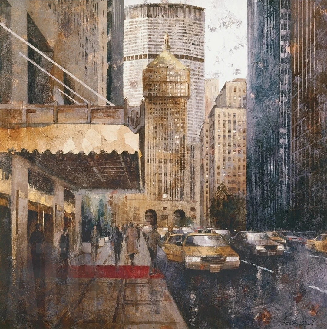 "On Park Avenue" - Marti Bofarull - Framed Wall Art