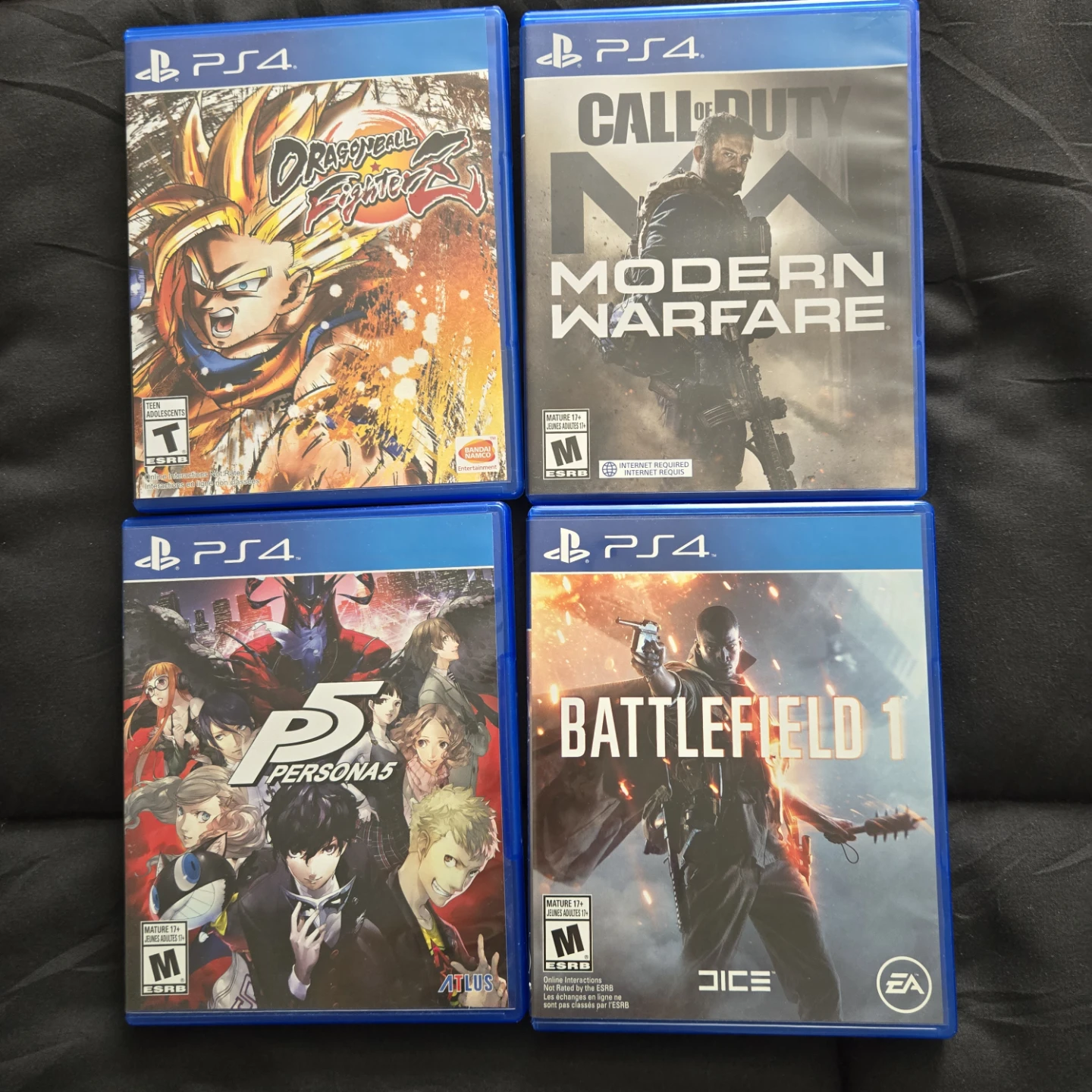 PS4 Assorted Games