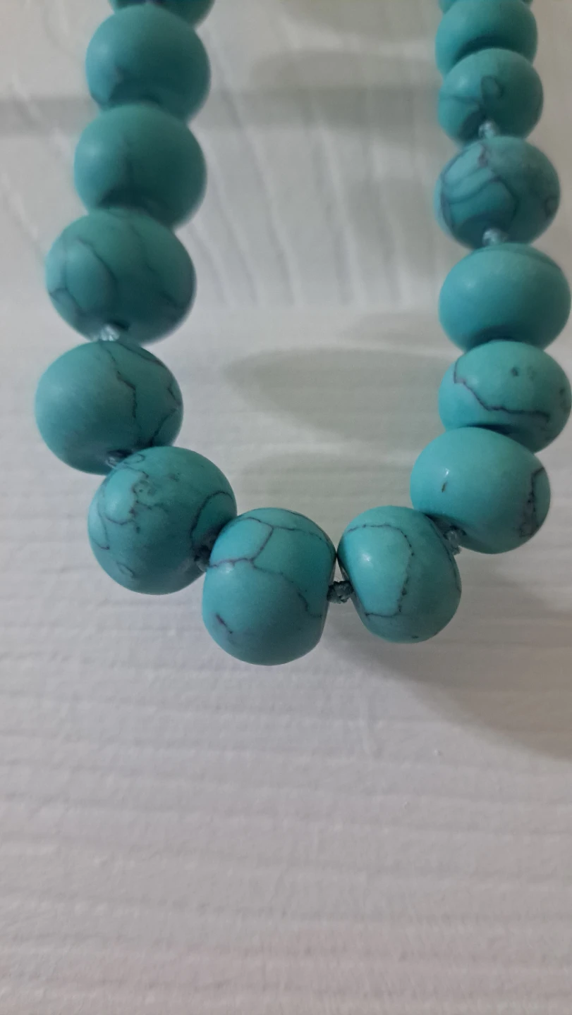 Turquoise Beaded Necklace - photo 2