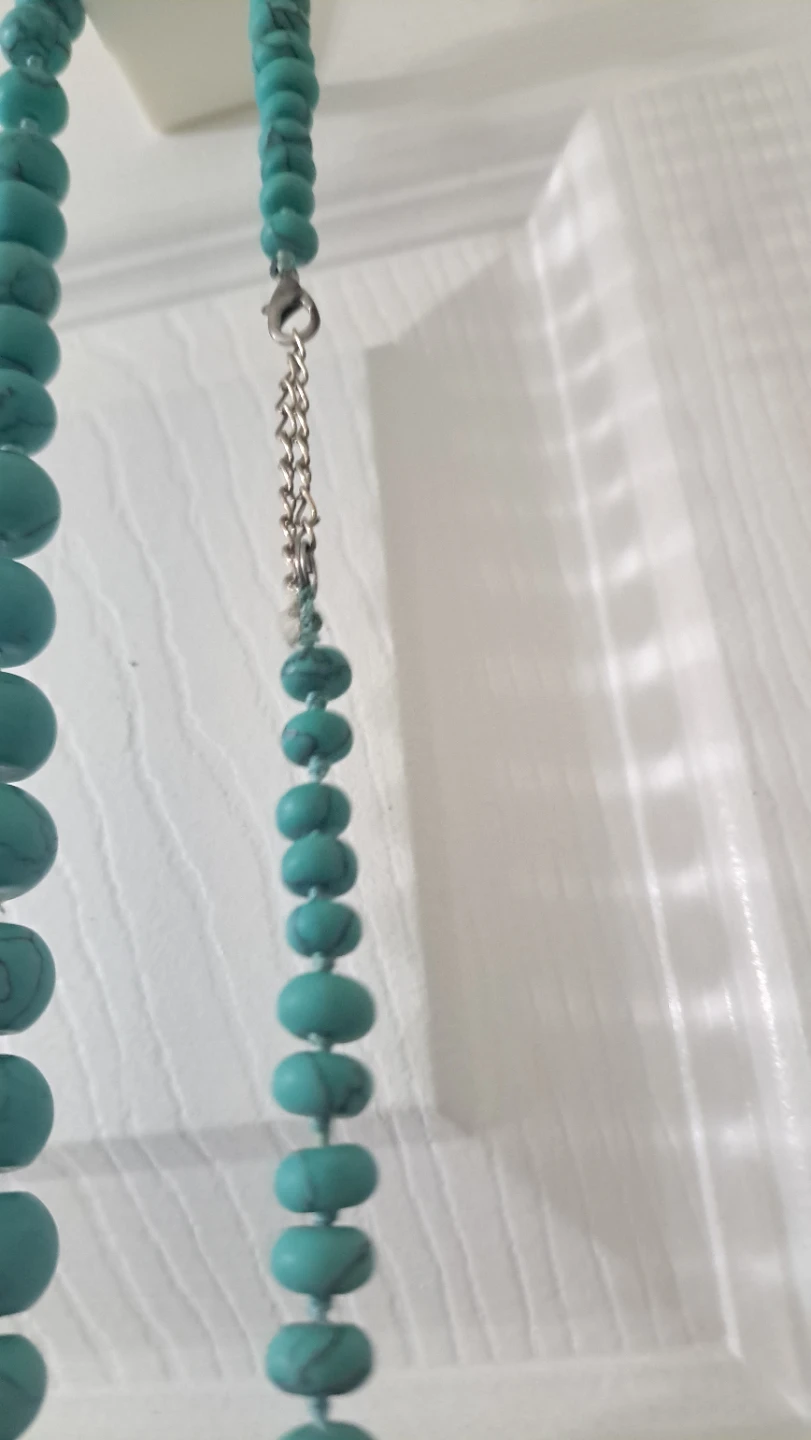 Turquoise Beaded Necklace - photo 4