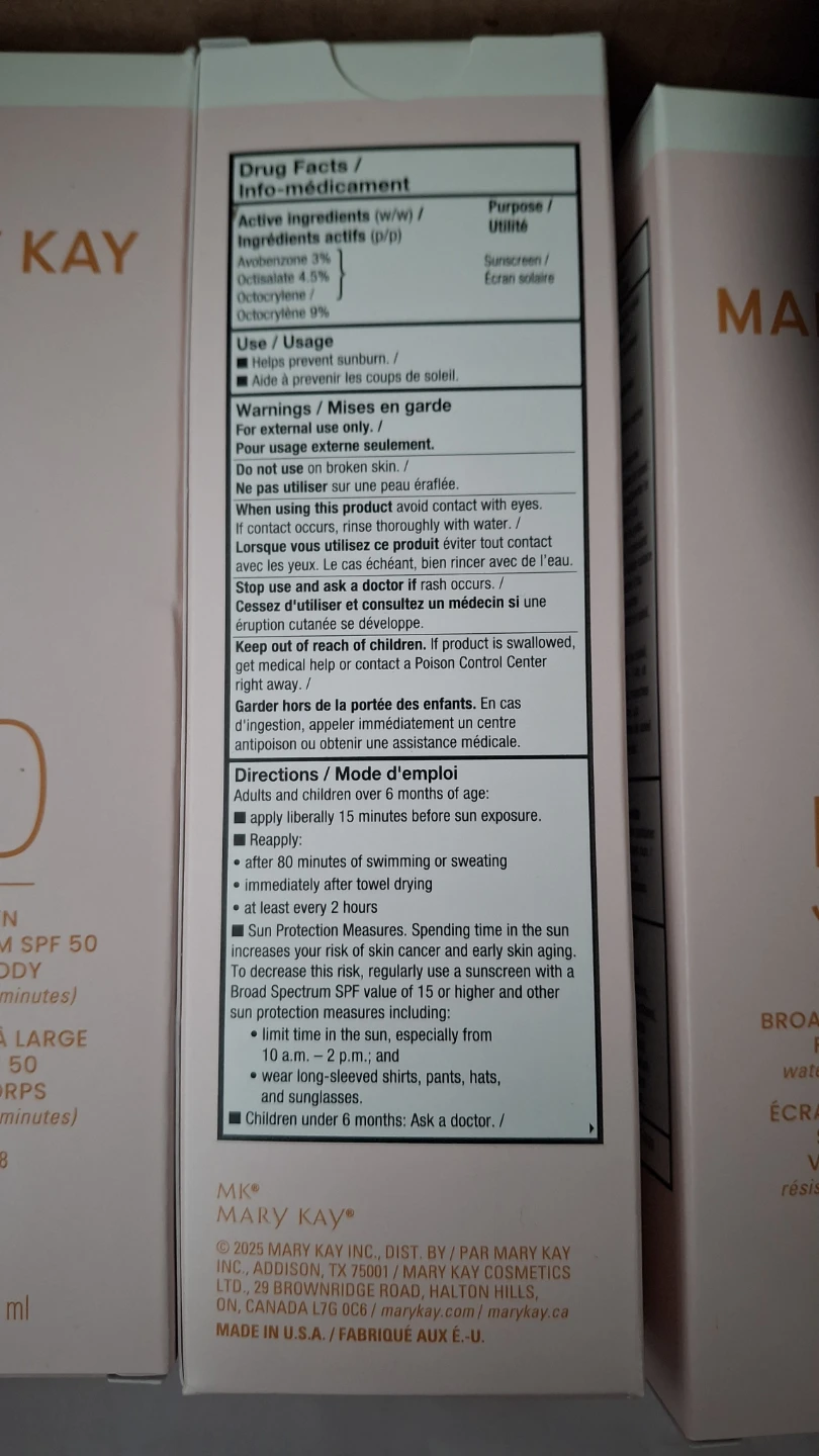 Mary Kay SPF 50 Sunscreen Broad Spectrum Face and Body 4oz - photo 4