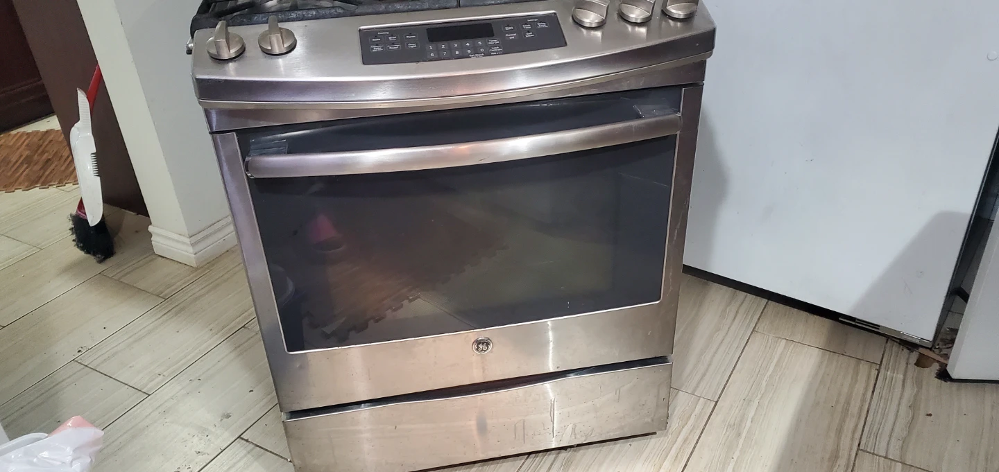 GE Gas Range Stove - Stainless Steel - photo 2